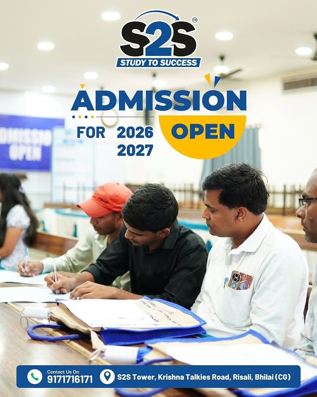 S2S NEET admissions open 2026-27